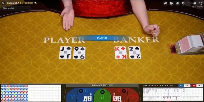 Optimize winning when playing Baccarat in sequence